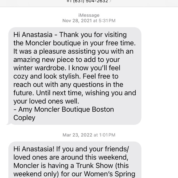 White Moncler Laichefur Hooded Short Down Jacket - Picture 10 of 16